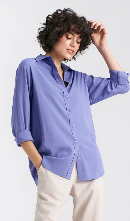 Oversize shirt - violet